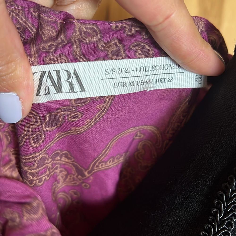 ZARA limited edition long sleeve mini dress - Picture 16 of 16